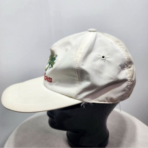 White Masters Cap with Tree Embroidery - Picture 4 of 6